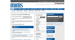 Desktop Screenshot of mimsmx.com