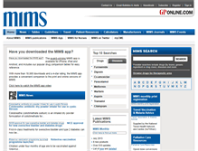 Tablet Screenshot of mimsmx.com